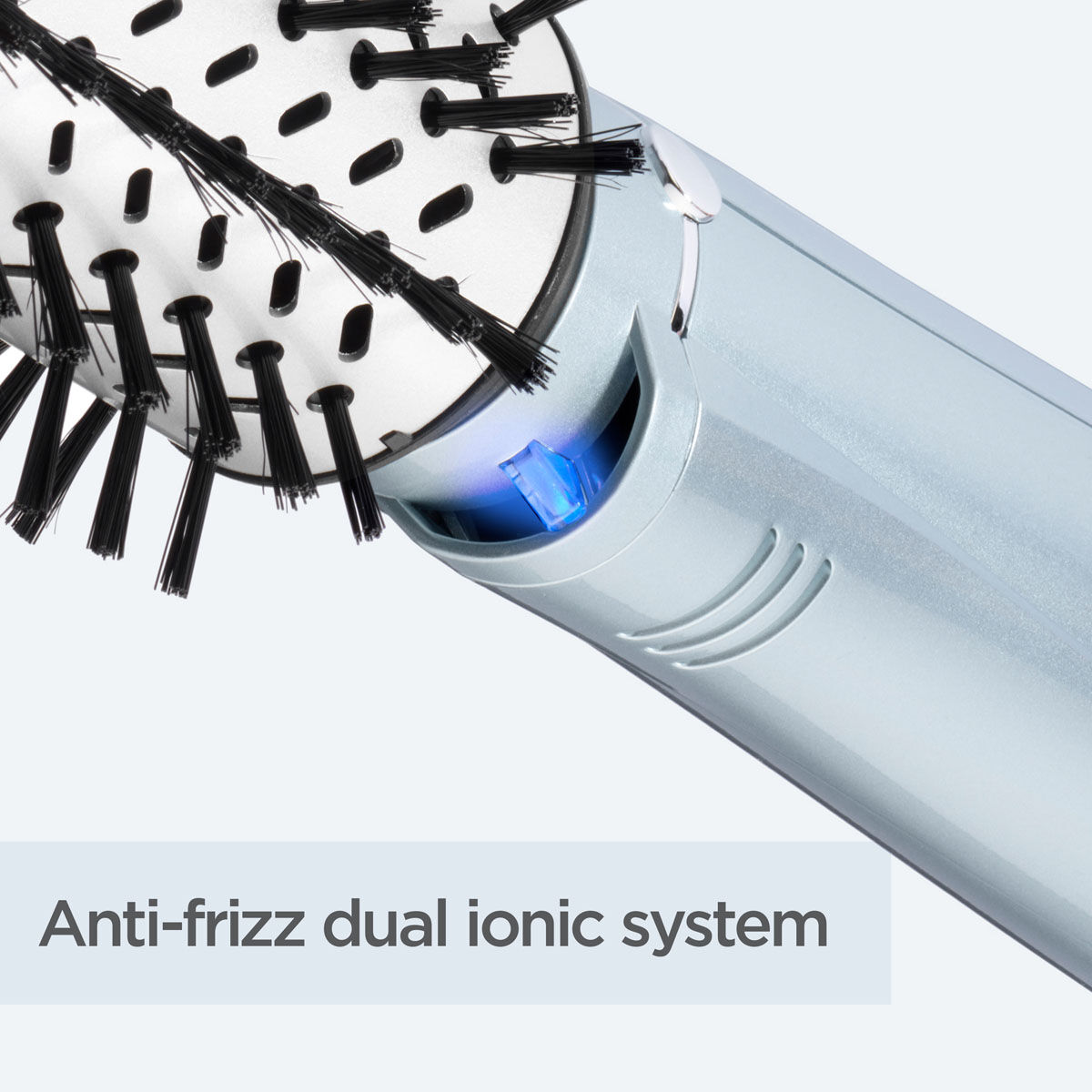 Anti-frizz dual ionic system